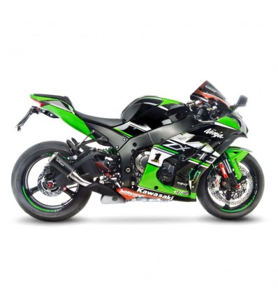 Terminale Leovince LV-10 Black Edition per Kawasaki ZX-10R e ZX-10RR 16-18 Terminale Leovince LV-10 Black Edition per Kawasaki ZX-10R e ZX-10RR 16-18