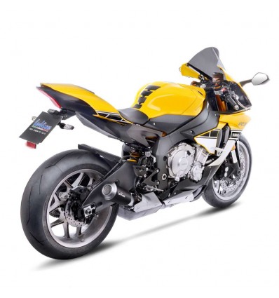 Terminale Leovince LV-10 Black Edition per Yamaha YZF 1000 R1 17-18