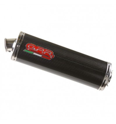 Terminale GPR Carbonio Ovale Classic per Honda NX 650 Dominator
