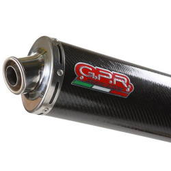 Terminale GPR Carbonio Ovale Classic per Honda NX 650 Dominator Terminale GPR Carbonio Ovale Classic per Honda NX 650 Dominator