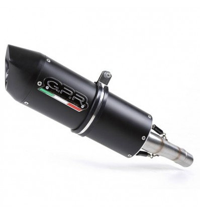 Terminale GPR Furore Nero per Honda NX 650 Dominator