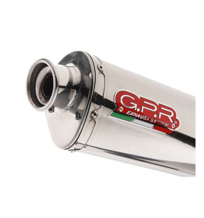 Terminale GPR Trioval per Honda NX 650 Dominator Terminale GPR Trioval per Honda NX 650 Dominator