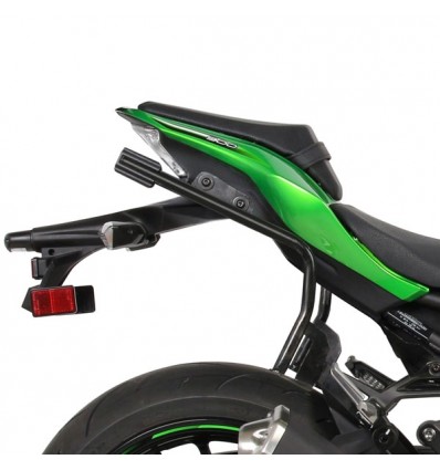 Portavaligie laterale Shad 3P per valigie SH36 su Kawasaki Z900
