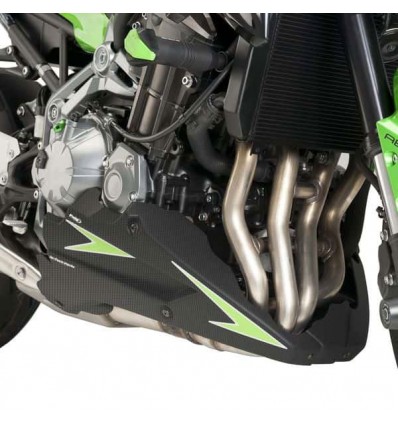 Spoiler inferiore Puig per Kawasaki Z900 carbonio Spoiler inferiore Puig per Kawasaki Z900 carbonio