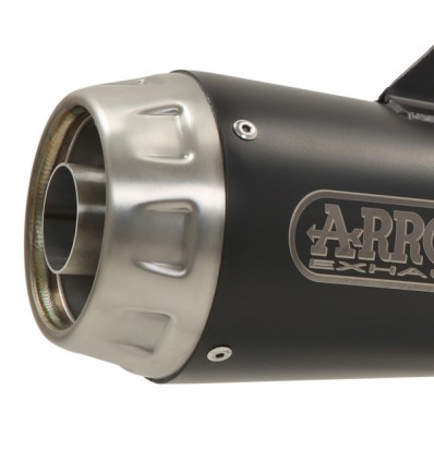 Terminale Arrow Pro-Race Nichrom Dark per Kawasaki Z900