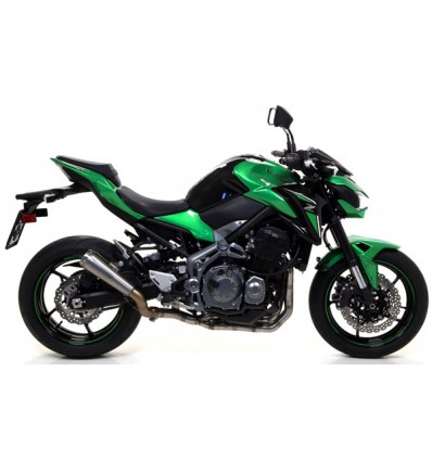 Terminale Arrow Pro-Race Nichrom Dark per Kawasaki Z900