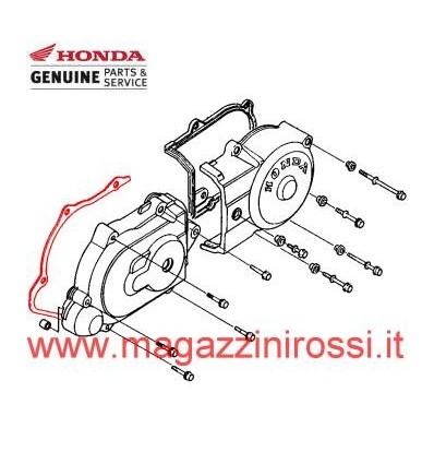 Guarnizione carter variatore Honda 50cc Dio ZX93, SC, GP, SP Guarnizione carter variatore Honda 50cc Dio ZX93, SC, GP, SP