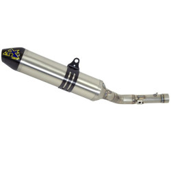 Terminale Arrow Thunder titanio No Kat per Honda CRF 250L dal 2017 Terminale Arrow Thunder titanio No Kat per Honda CRF 250L dal 2017