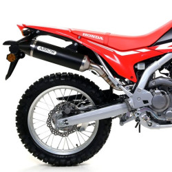 Terminale Arrow Thunder titanio No Kat per Honda CRF 250L dal 2017 Terminale Arrow Thunder titanio No Kat per Honda CRF 250L dal 2017