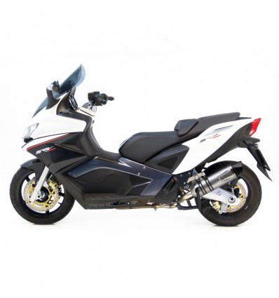 Terminale Leovince LV ONE Evo Steel per Gilera GP 800 08-15 e Aprilia SRV 850 12-16 Terminale Leovince LV ONE Evo Steel per Gilera GP 800 08-15 e Aprilia SRV 850 12-16