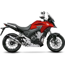 Terminale Leovince LV ONE Evo Steel per Honda CB 500 F/R/X 13-16 Terminale Leovince LV ONE Evo Steel per Honda CB 500 F/R/X 13-16