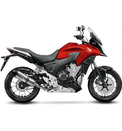 Terminale Leovince LV ONE Evo Steel per Honda CB 500 F/R/X 13-16 Terminale Leovince LV ONE Evo Steel per Honda CB 500 F/R/X 13-16