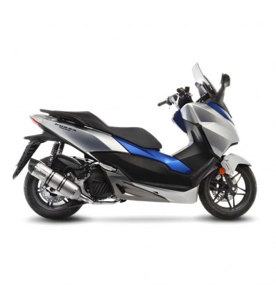 Terminale Leovince LV ONE Evo Steel per Honda Forza 125/ABS 17-18 ECE/EU-Approved Terminale Leovince LV ONE Evo Steel per Honda Forza 125/ABS 17-18 ECE/EU-Approved