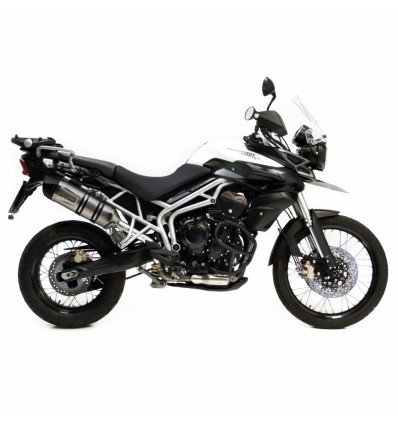 Terminale Leovince LV ONE Evo Steel per Triumph Tiger 800 11-16 Terminale Leovince LV ONE Evo Steel per Triumph Tiger 800 11-16