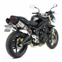 Terminale Leovince LV ONE Evo Steel per Triumph Street Triple 675/R 07-12 Terminale Leovince LV ONE Evo Steel per Triumph Street Triple 675/R 07-12