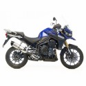 Terminale Leovince LV ONE Evo Steel per Triumph Tiger Explorer 12-15 Terminale Leovince LV ONE Evo Steel per Triumph Tiger Explorer 12-15