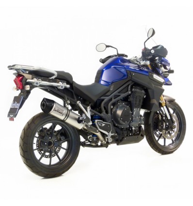 Terminale Leovince LV ONE Evo Steel per Triumph Tiger Explorer 12-15 Terminale Leovince LV ONE Evo Steel per Triumph Tiger Explorer 12-15