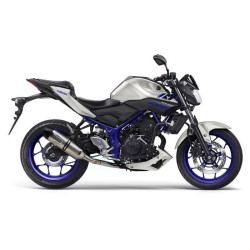 Terminale Leovince LV ONE Evo Steel per Yamaha MT-03, MT-25, YZF-R3/25 14-18 Terminale Leovince LV ONE Evo Steel per Yamaha MT-03, MT-25, YZF-R3/25 14-18