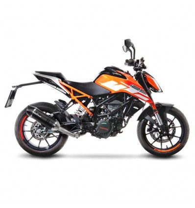Terminale Leovince LV ONE Evo Carbonio per KTM Duke 125/390 e RC 125/390 17-18 Terminale Leovince LV ONE Evo Carbonio per KTM Duke 125/390 e RC 125/390 17-18