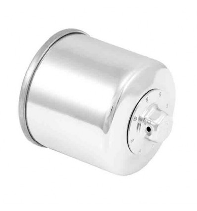 Filtro olio KN 138C cromato per moto Aprilia e Suzuki