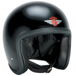 Casco Davida Speedster V3 monocolore nero opaco
