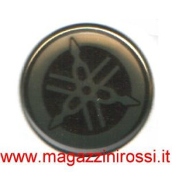 Adesivo logo Yamaha rotondo in resina diametro 6 cm
