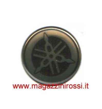 Adesivo logo Yamaha rotondo in resina diametro 6 cm Adesivo logo Yamaha rotondo in resina diametro 6 cm