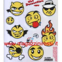 Set adesivi piccolo 4R Smile vari