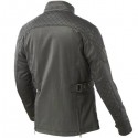Giacca da moto M-Tech Steve nera in cotone spalmato Giacca da moto M-Tech Steve nera in cotone spalmato