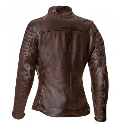 Giacca moto in pelle da donna Ixon Torque Lady impermeabile marrone Giacca moto in pelle da donna Ixon Torque Lady impermeabile marrone