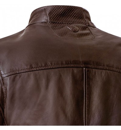 Giacca moto in pelle da donna Ixon Torque Lady impermeabile marrone Giacca moto in pelle da donna Ixon Torque Lady impermeabile marrone