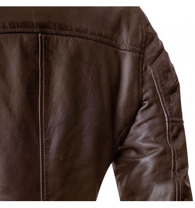 Giacca moto in pelle da donna Ixon Torque Lady impermeabile marrone Giacca moto in pelle da donna Ixon Torque Lady impermeabile marrone