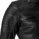 Giacca moto in pelle da donna Ixon Torque Lady impermeabile nera Giacca moto in pelle da donna Ixon Torque Lady impermeabile nera