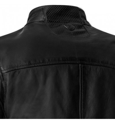 Giacca moto in pelle da donna Ixon Torque Lady impermeabile nera Giacca moto in pelle da donna Ixon Torque Lady impermeabile nera