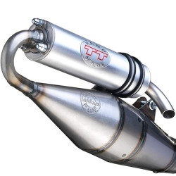 Marmitta espansione Leovince Handmade TT per Aprilia SR, Gilera Ice, Piaggio Zip Kat... Marmitta espansione Leovince Handmade TT per Aprilia SR, Gilera Ice, Piaggio Zip Kat...