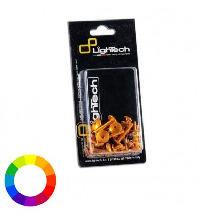 Set bulloneria ergal per moto Triumph vari colori