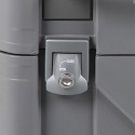 Serratura argento completa Hepco & Becker per valigie Gobi Serratura argento completa Hepco & Becker per valigie Gobi