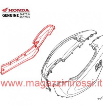 Carena - Bandella laterale dx Honda Z4 Carena - Bandella laterale dx Honda Z4