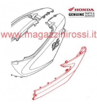 Carena - Bandella laterale sx Honda Z4 Carena - Bandella laterale sx Honda Z4