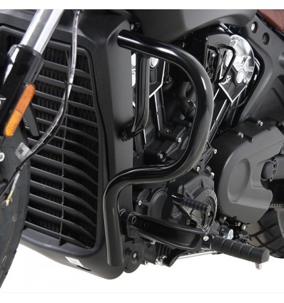 Paramotore Hepco & Becker nero per Indian Scout Bobber dal 2017