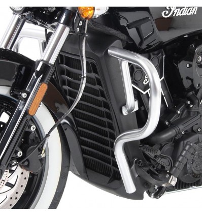 Paramotore Hepco & Becker cromato per Indian Scout Bobber dal 2017 Paramotore Hepco & Becker cromato per Indian Scout Bobber dal 2017