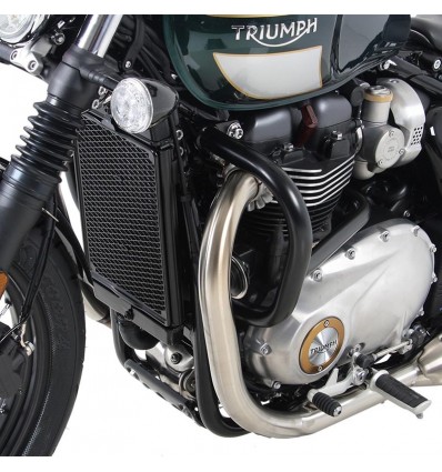 Paramotore Hepco & Becker nero per Triumph Bonneville Bobber dal 2017 Paramotore Hepco & Becker nero per Triumph Bonneville Bobber dal 2017