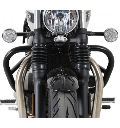 Paramotore Hepco & Becker nero per Triumph Bonneville Bobber dal 2017 Paramotore Hepco & Becker nero per Triumph Bonneville Bobber dal 2017