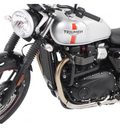 Paramotore Hepco & Becker nero per Triumph Bonneville Bobber dal 2017 Paramotore Hepco & Becker nero per Triumph Bonneville Bobber dal 2017
