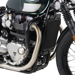 Paramotore Hepco & Becker cromato per Triumph Bonneville Bobber dal 2017 Paramotore Hepco & Becker cromato per Triumph Bonneville Bobber dal 2017