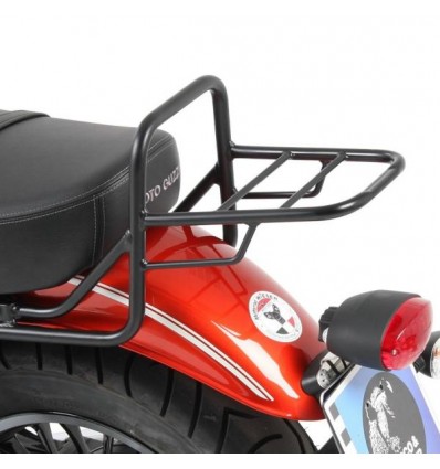 Portapacchi Hepco & Becker Rear Rack per Moto Guzzi V9 Bobber nero sella lunga Portapacchi Hepco & Becker Rear Rack per Moto Guzzi V9 Bobber nero sella lunga
