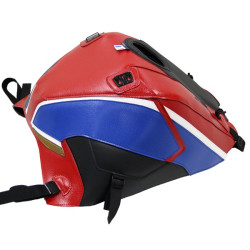 Copriserbatoio Bagster per Honda CBR 1000 RR dal 2017 in similpelle blu, bianco e rosso