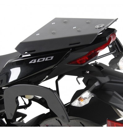 Portapacchi posteriore Hepco & Becker Sportrack per Kawasaki Ninja 400 Portapacchi posteriore Hepco & Becker Sportrack per Kawasaki Ninja 400