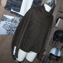 Giacca da moto Brema Moto BM/B 0-70 Idro Logo marrone Giacca da moto Brema Moto BM/B 0-70 Idro Logo marrone
