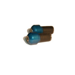 Terminali manubrio universali Mini blu